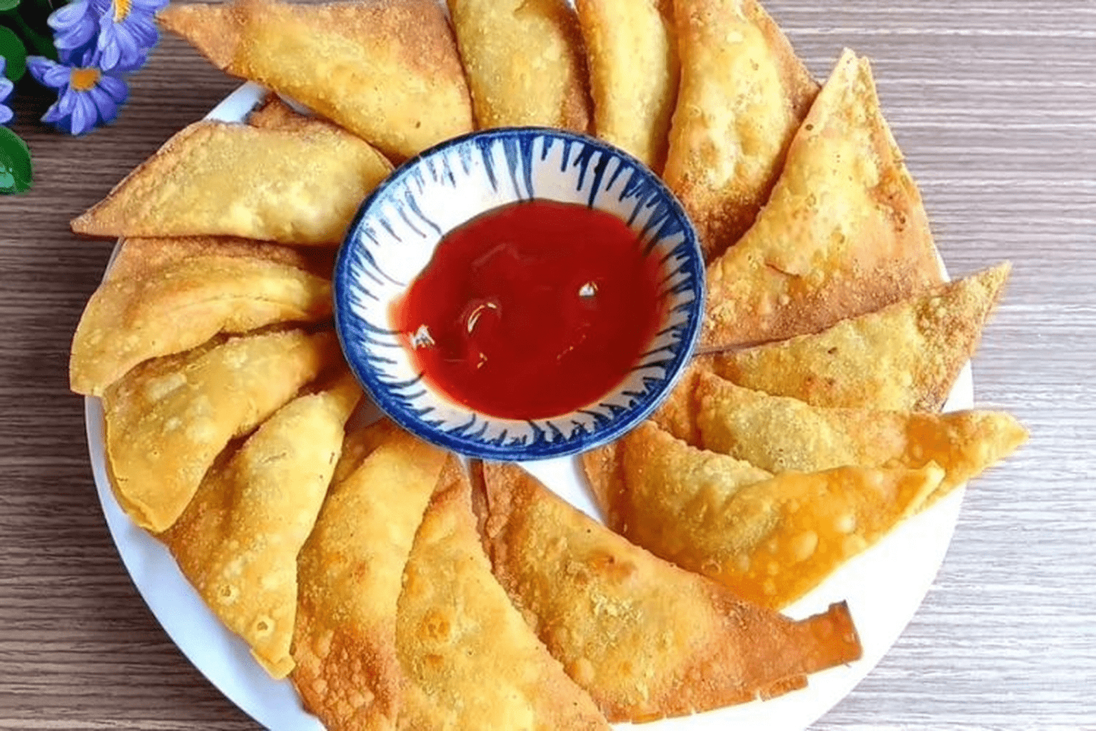 会安炸馄饨